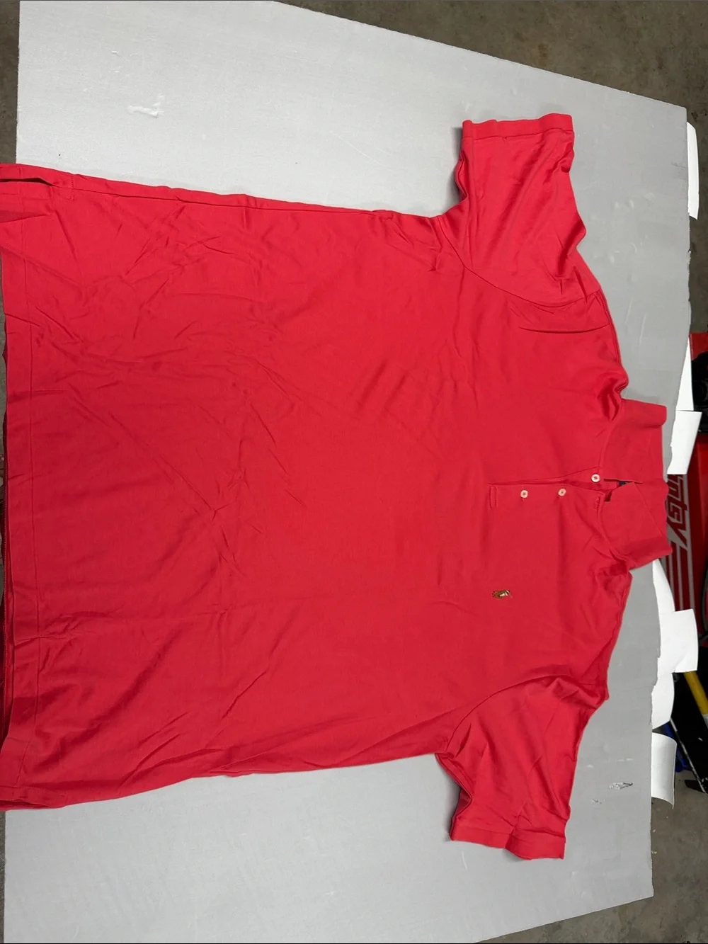 Polo by Ralph Lauren Men's Bright Red Classic Pique Polo